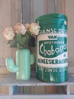 Antiek winkelblik, apotheker,voorraadblik Franse drop, Ophalen of Verzenden, Gebruikt, Overige