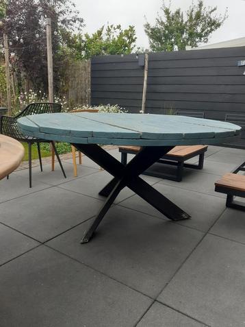 Steigerhout tuintafel 150cm beschikbaar voor biedingen