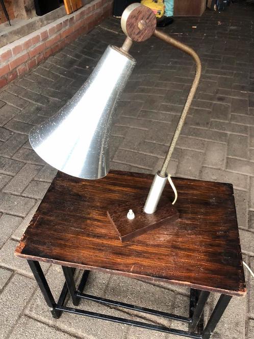 Philips tafellamp vintage retro industrieel midcentury €95, Huis en Inrichting, Lampen | Tafellampen, Gebruikt, Minder dan 50 cm