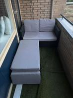 Loungeset voor balkon / Balkonset, 2 zitplaatsen, Verzenden, Zo goed als nieuw, Loungeset