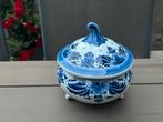 Delft blauwe bonboniere Porceleyne fles, Antiek en Kunst, Ophalen of Verzenden