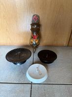 Retro kaarsenhouder of kandelaar, Huis en Inrichting, Woonaccessoires | Kandelaars en Kaarsen, Gebruikt, Ophalen of Verzenden