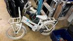Gebruite meisjes 16 inch wit, Fietsen en Brommers, Ophalen, Gebruikt, Dames, 16 tot 18 inch