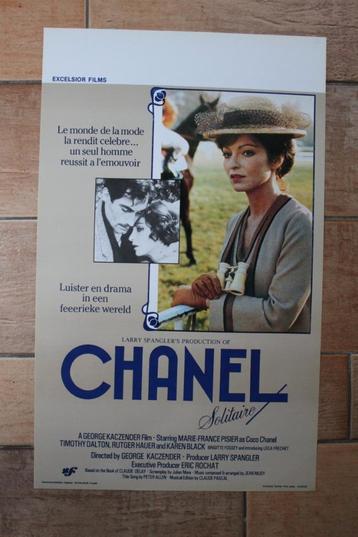 filmaffiche Chanel Solitaire 1981 Rutger Hauer filmposter beschikbaar voor biedingen