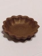 ribbelschaal in roestbruin / poppenhuisminiatuur, Ophalen, Nieuw, Gebruiksvoorwerp