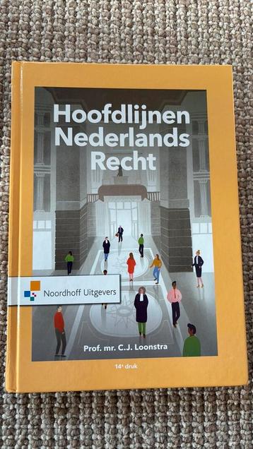 Prof.Mr.C.J. Loonstra - Hoofdlijnen Nederlands recht beschikbaar voor biedingen