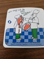 480 Sticker  Een Veeg uit de Pan Krijgen Hago de Schoonmaker, Ophalen of Verzenden, Zo goed als nieuw, Overige typen