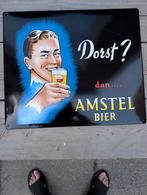 Amstel Bier Reclamebord - Vintage Emaille, Ophalen
