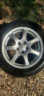 Mooi setje alu. Velgen met banden 17 inch, Auto-onderdelen, Banden en Velgen, 17 inch, Band(en), Personenwagen, Gebruikt