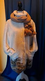 Winterjas van nep bont, Kleding | Dames, Beige, Ophalen of Verzenden, Zo goed als nieuw, Maat 36 (S)
