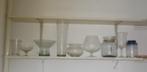Collectie glazen vazen, Huis en Inrichting, Woonaccessoires | Vazen, Ophalen, Gebruikt, Glas, Minder dan 50 cm