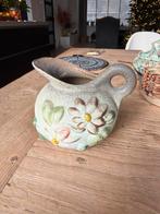 Vintage Keramische Kan met Bloemmotief, Antiek en Kunst, Antiek | Keramiek en Aardewerk, Ophalen