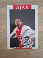 Jari Litmanen spelerskaart Ajax, Verzamelen, Sportartikelen en Voetbal, Spelerskaart, Ophalen of Verzenden, Zo goed als nieuw