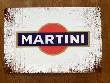 Martini reclamebord / wandbord (Old Look) beschikbaar voor biedingen