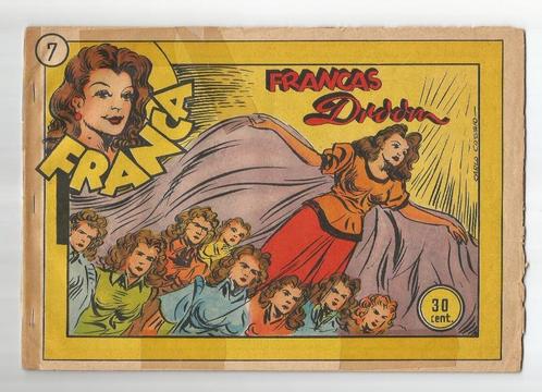 Franca / Lehning  nr. 7 'Franca's droom' 1954 !!!, Boeken, Strips | Comics, Gelezen, Meerdere comics, Europa, Ophalen of Verzenden