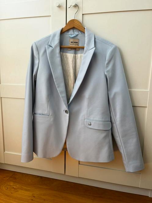 Mos mosh colbert maat 38, baby blauw, Kleding | Heren, Kostuums en Colberts, Zo goed als nieuw, Blauw, Ophalen of Verzenden