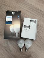 Philips Hue E14, Huis en Inrichting, Lampen | Losse lampen, Led-lamp, Minder dan 30 watt, Zo goed als nieuw, E27 (groot)
