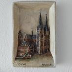 CUYK, R.K. KERK, schilderijtje, aardewerk, Antiek en Kunst, Curiosa en Brocante, Ophalen of Verzenden