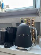 Smeg Waterkoker - Zwart, 1 tot 2 liter, Ophalen of Verzenden, Gebruikt