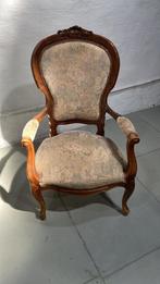 Brocante fauteuil, Antiek en Kunst, Antiek | Meubels | Stoelen en Banken, Ophalen