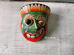 Houten Masker - Handgeschilderd, Antiek en Kunst, Ophalen of Verzenden
