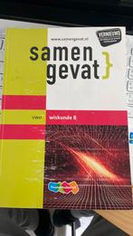 Samengevat VWO wiskunde B, Ophalen of Verzenden, Nieuw, VWO