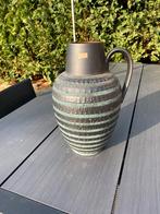 Vintage retro West Germany aardewerk vaas en lampen, Overige kleuren, Aardewerk of Porselein, Ophalen of Verzenden, Zo goed als nieuw