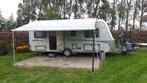 Eriba Hymer Nova 540 GL, Caravans en Kamperen, 2 aparte bedden, Hordeur, 5 tot 6 meter, Particulier