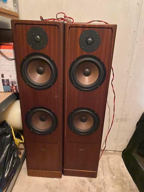 Sony SS-F5-ES speakers, Audio, Tv en Foto, Luidsprekers, Gebruikt, Front, Rear of Stereo speakers, Sony, Ophalen