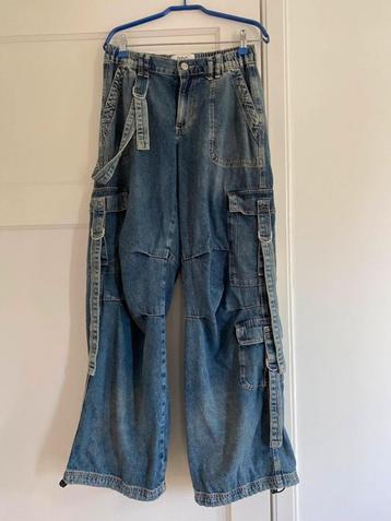 BDG loosefit cargojeans maat XS NIEUWstaat beschikbaar voor biedingen