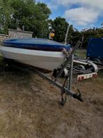 boot, Watersport en Boten, Sloepen, Ophalen, 3 tot 6 meter, Buitenboordmotor, Polyester