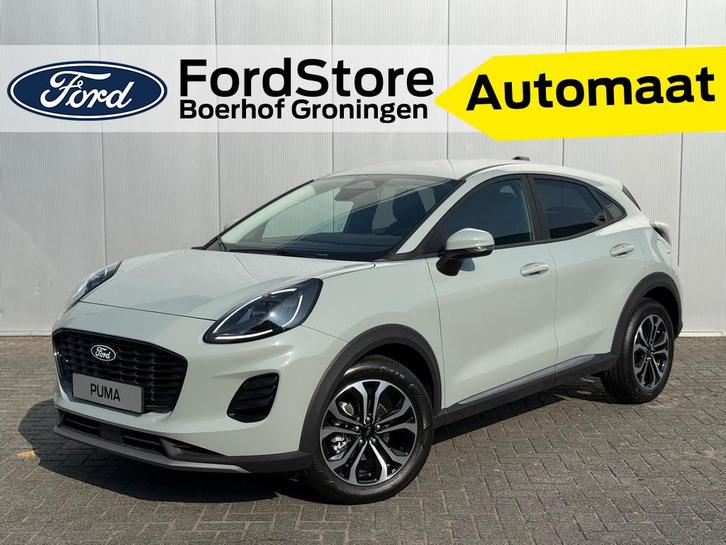 Ford Puma EcoBoost Hybrid 125pk Titanium Automaat | LED | Cr, Auto's, Ford, Bedrijf, Te koop, Puma, ABS, Achteruitrijcamera, Airbags