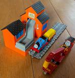 Sodor huisje & Rocky + Thomas met wagon, take 'n play, Ophalen of Verzenden, Gebruikt