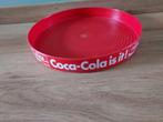 Coca-Cola Dienblad - "Coca-Cola is it!" - 28cm, Huis en Inrichting, Woonaccessoires | Dienbladen, Ophalen of Verzenden, Gebruikt