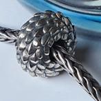 Ogerbeads  Zilveren Beads  Veren    trolllbeads, Overige merken, Nieuw, Ophalen of Verzenden, 1 bedel