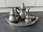Tinnen koffie en thee set, Antiek en Kunst, Antiek | Tin, Ophalen