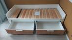 Brimnes uitschuifbaar bed Ikea, Huis en Inrichting, Ophalen, Wit, Tweepersoons, 200 cm