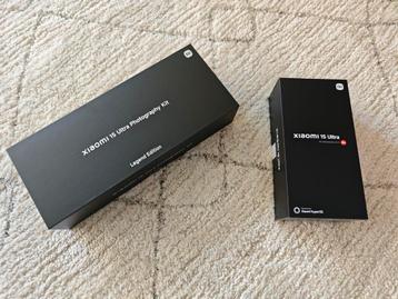Xiaomi 15 Ultra Black 512gb + Photography Kit nieuw staat! beschikbaar voor biedingen
