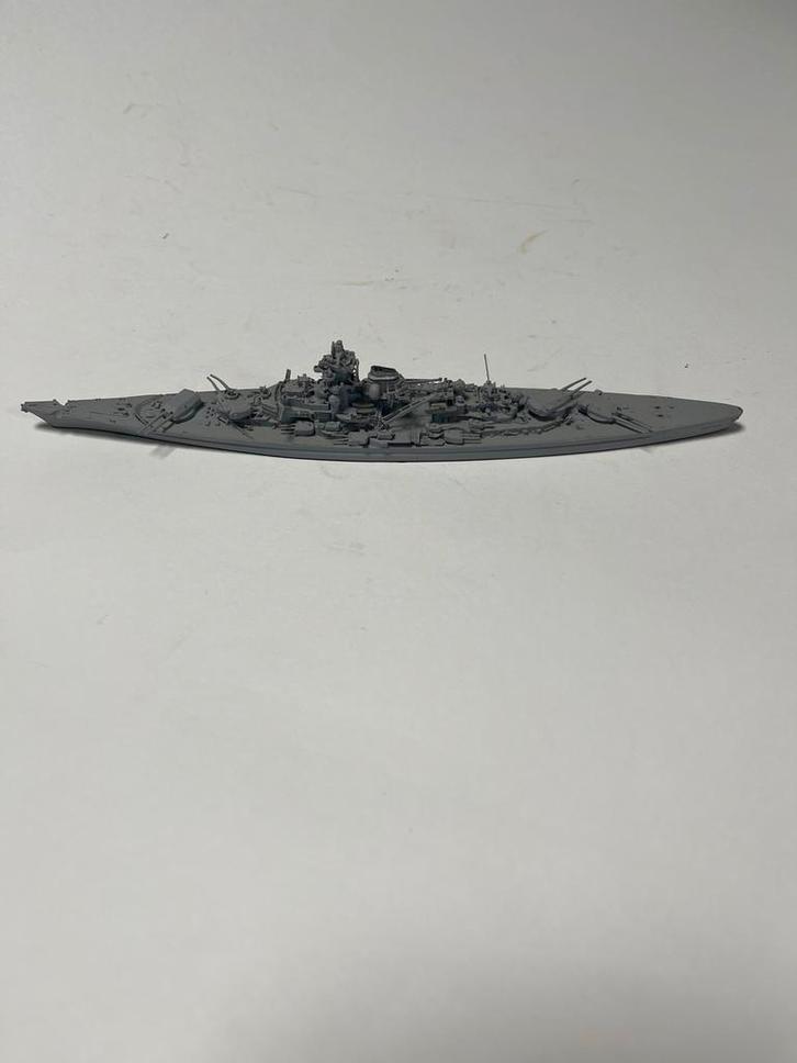 Tirpitz Slagschip Model - Hansa West-Duitsland, Hobby en Vrije tijd, Modelbouw | Boten en Schepen, Gebruikt, 1:200 of kleiner