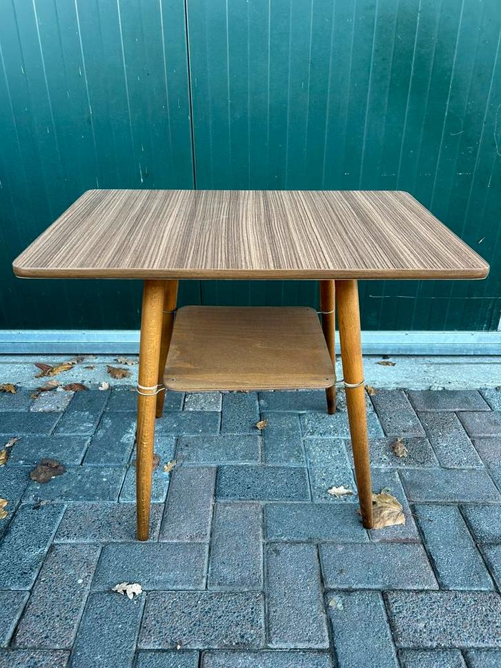 Vintage jaren 70 side table/ bijzettafel, Verzamelen, Retro, Huis en Inrichting, Ophalen