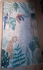 Jungle vloerkleed kinderkamer, Zo goed als nieuw, Jungle, Rechthoekig, Overige kleuren