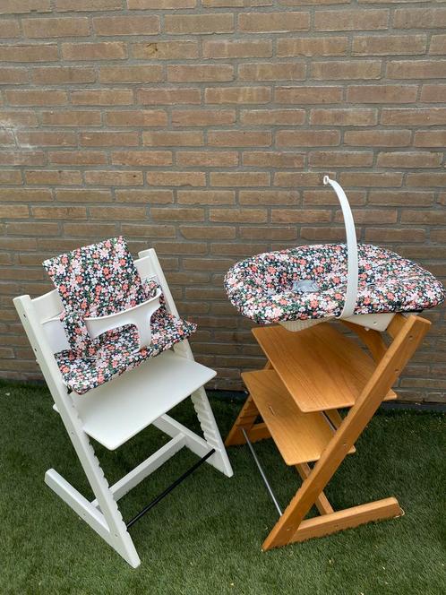 Kussenset en hoezen voor kinderstoel stokke tripp trapp, Kinderen en Baby's, Kinderstoelen, Nieuw, Meegroeistoel, Stoelverkleiner