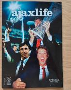 Ajax Life special 1987 | 1992 Johan Cruijff Louis van Gaal, Ophalen of Verzenden, Zo goed als nieuw