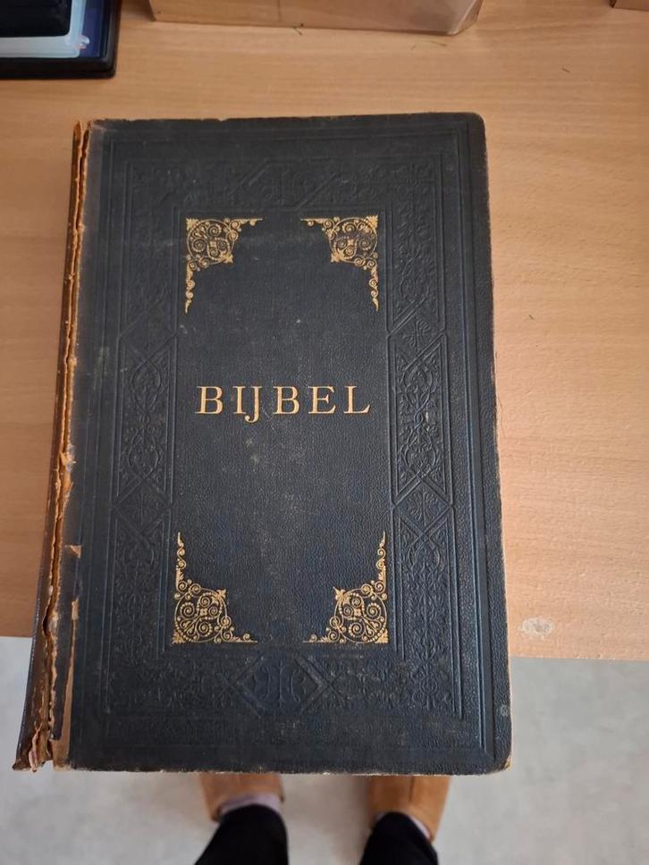 Oude Bijbel uit 1907, Antiek en Kunst, Antiek | Boeken en Bijbels, Ophalen of Verzenden