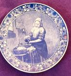 Delfts Blauw Bord - Het Melkmeisje van Vermeer, Ophalen