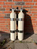 Te koop: Dubbelset 8,5 liter – zonder keuring, Watersport en Boten, Duiken, Ophalen of Verzenden, Zo goed als nieuw, Duikfles