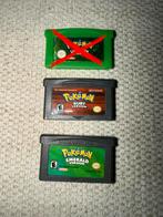 Pokémon Emerald, Ruby – Game boy Advance, Spelcomputers en Games, 1 speler, Ophalen of Verzenden, Zo goed als nieuw, Role Playing Game (Rpg)