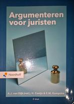 Argumenten voor Juristen - A.J. van Dijk, Gelezen, A.J. van Dijk, Alpha, HBO