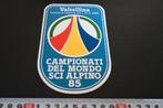 sticker Italië Valtellina Campionati Del Mondo Sci Alpino 85, Verzamelen, Ophalen, Zo goed als nieuw