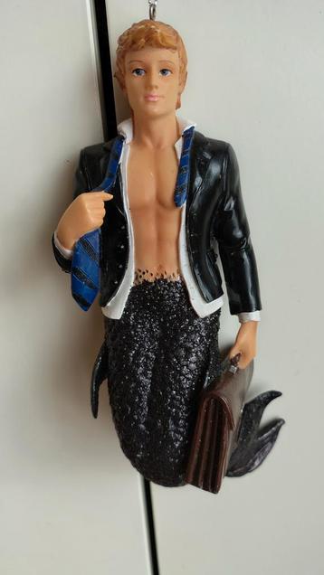 Kerstman December Diamonds lawyer merman ornament hanger beschikbaar voor biedingen